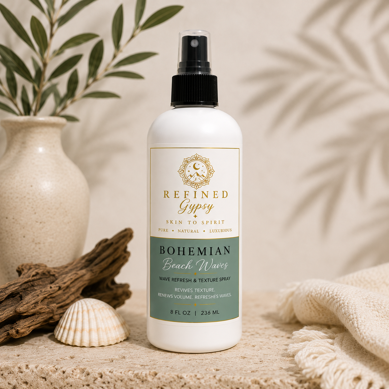 Bohemian Beach Wave Spray