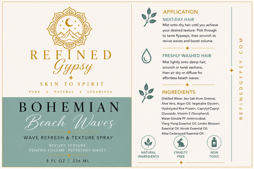 Bohemian Beach Wave Spray