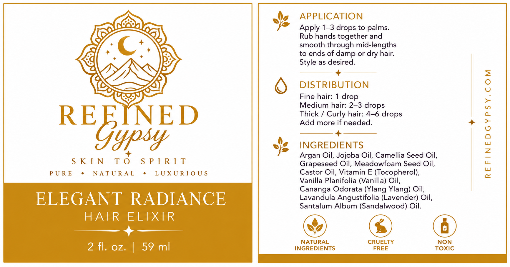 Elegant Radiance Hair Elixir